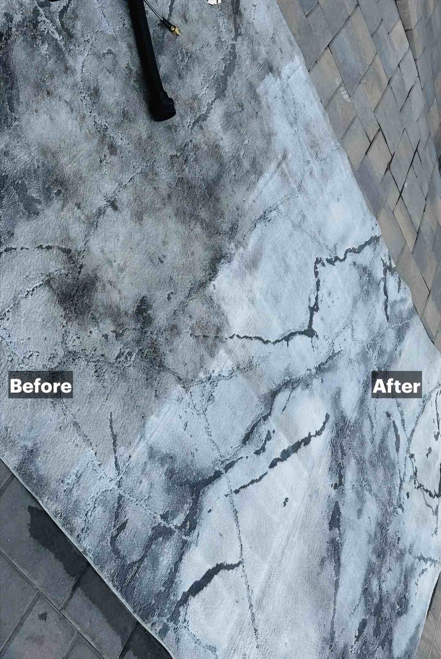 Before After Rug New